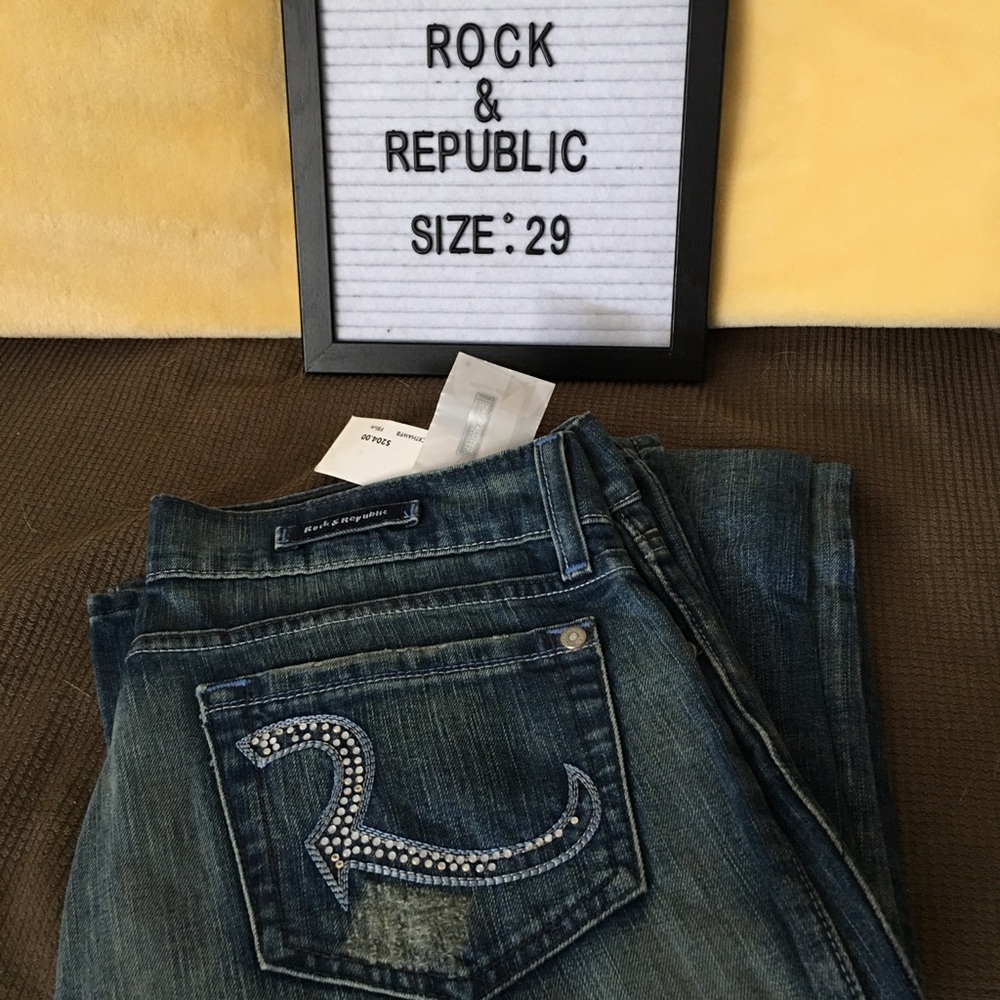 Brand New w/ Tags Rock & Republic Ladies Jeans. ☺️